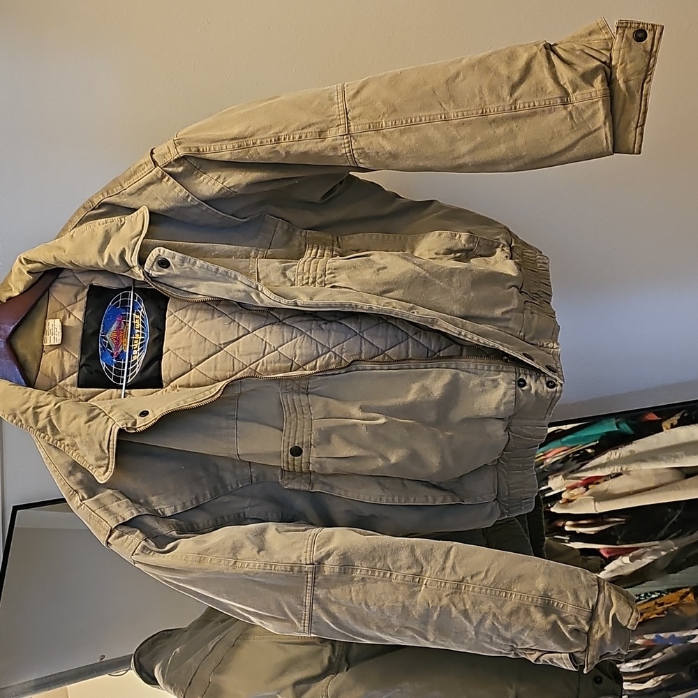 Vintage Heavy Outdoor Utility Coat XL